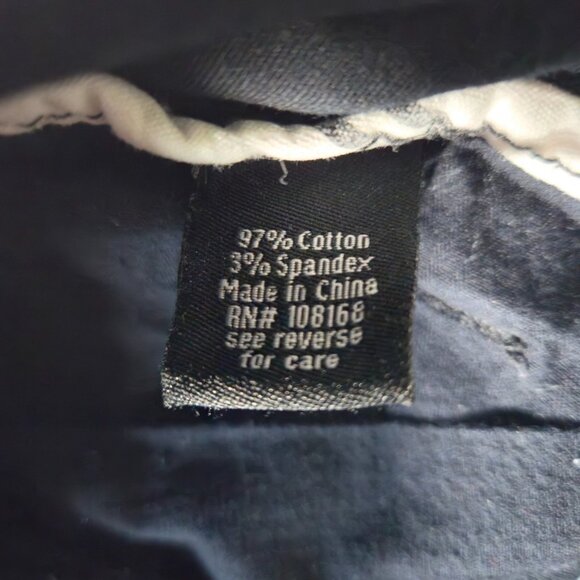 RSQ London Skinny Pants Black Stretch Mens 30x32 (Actual 30x30) Chino - Picture 4 of 9